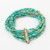 Color: Mint - Bohemian Bead Bracelet in Springy Colors K290-1250756544