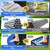 Outdoor Trampoline with Safety Closure Net-12 ft - Color: Blue - Size: 12 ft D681-TW10047+