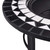 Mosaic Fire Pit Black and White 26.8" Ceramic A949-46721