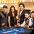 72 x 36 x 30.5 Inch Foldable Poker Table with 8 Cup Holders-Blue B593-UY10158