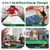 4-in-1 Multi Game Table with Pool Billiards D681-UY10054