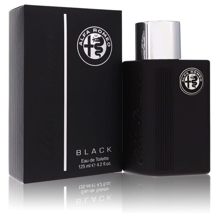 Alfa Romeo Black by Alfa Romeo Eau De Toilette Spray 4.2 oz (Men) V728-559281
