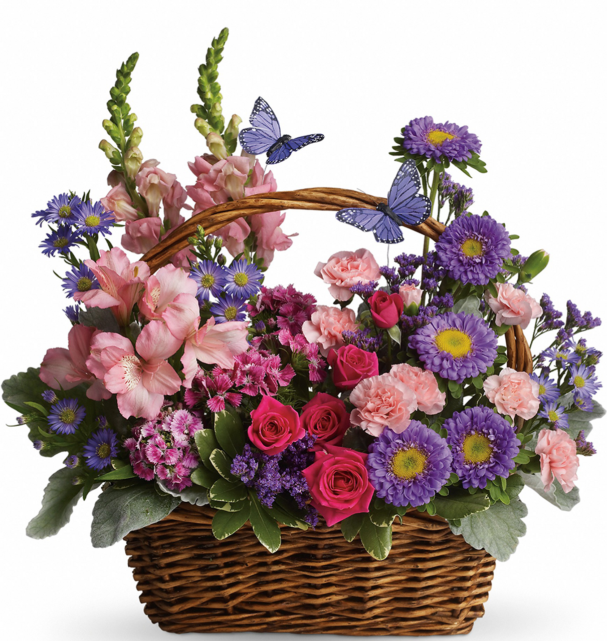 mother's day flower basket