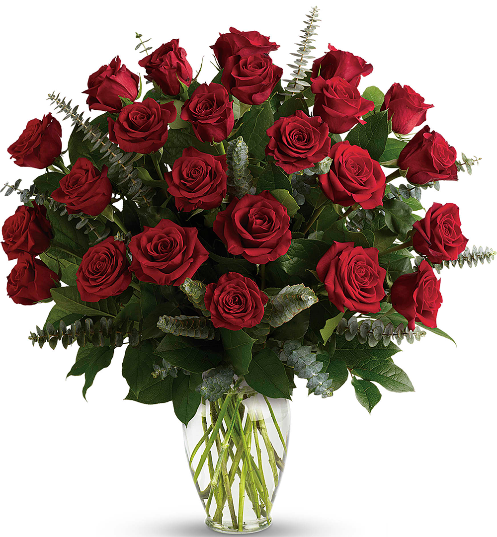 Eternal Love Premium Bouquet of 24 red roses