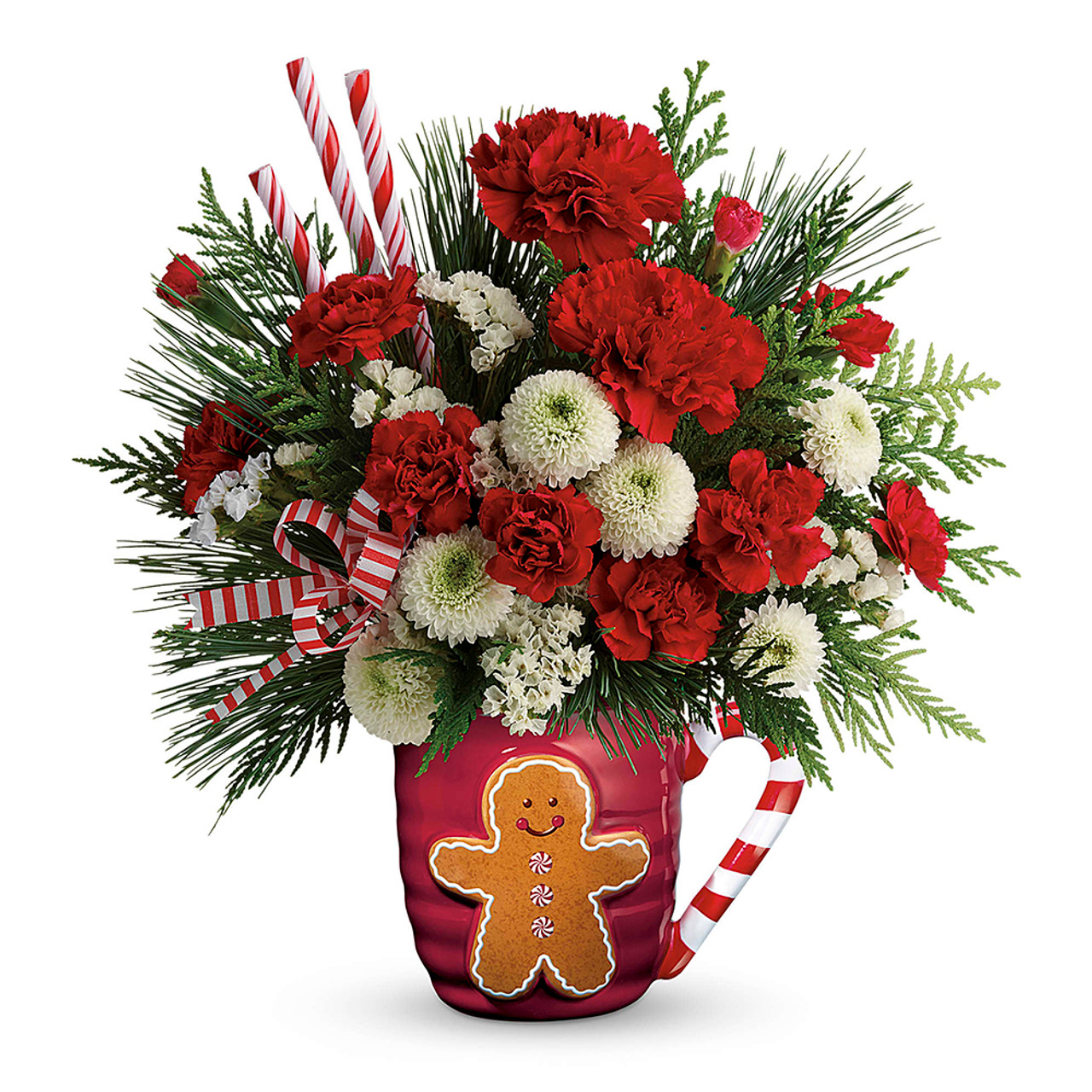Send A Hug Winter Sips Bouquet By Teleflora Salvy The Florist