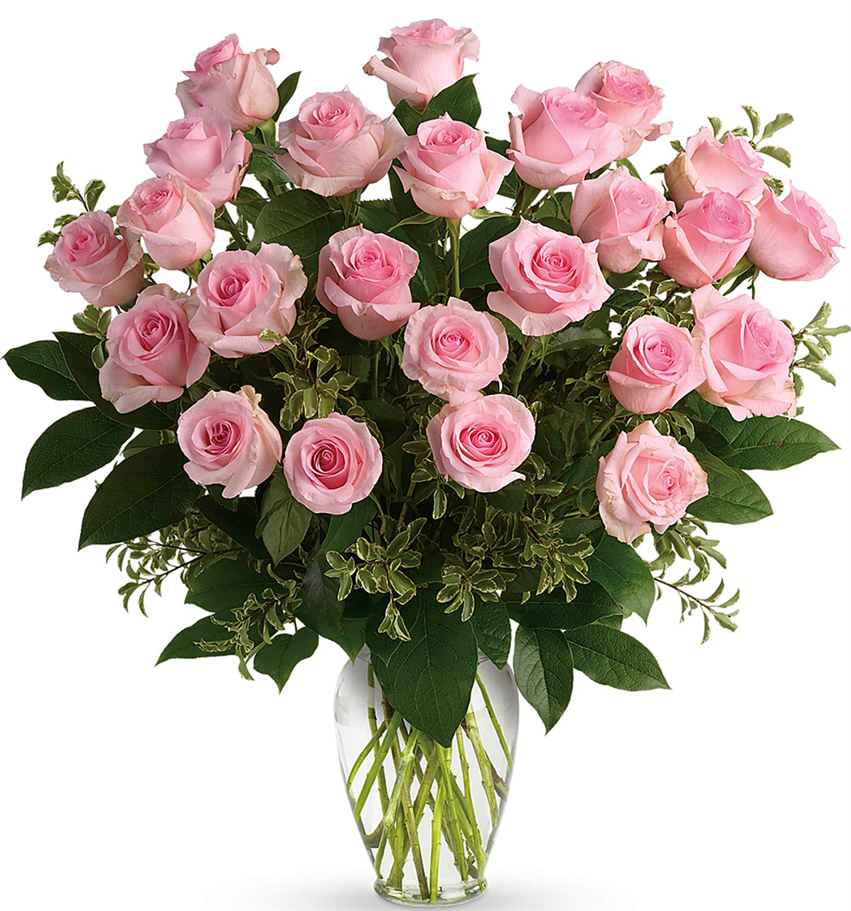 bright pink roses bouquet