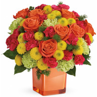 Teleflora's Citrus Smiles Bouquet | Salvy The Florist