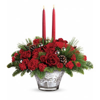Teleflora's All That Glitters Centerpiece | Salvy the Florist Teleflora's All That Glitters Centerpiece | Salvy the Florist