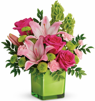 Teleflora's In Love With Lime Bouquet | Salvy The Florist