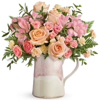 Teleflora's Artisanal Blush Bouquet | Salvy the Florist