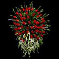 Salvy's Heartfelt Remembrances Spray | Salvy the Florist