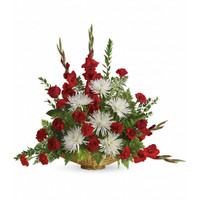 Enduring Grace Sympathy Basket | Salvy the Florist Enduring Grace Sympathy Basket | Salvy the Florist