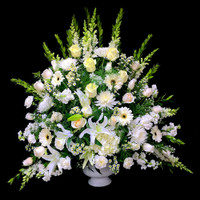 Salvy's Timeless Affection Sympathy Basket | Salvy the Florist