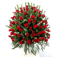 Salvy's Elegant Tribute Sympathy Basket | Salvy the Florist