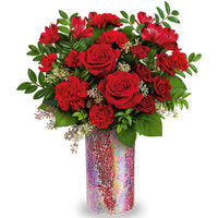 Teleflora's Love Sparkles Bouquet for Valentine's Day