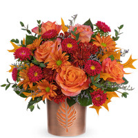 Teleflora's Leaves of Copper Bouquet | Salvy the Florist Teleflora's Leaves of Copper Bouquet | Salvy the Florist