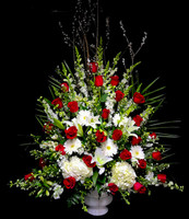 Salvy's Classic Remembrance Sympathy Basket | Salvy The Florist