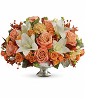 Teleflora's Harvest Shimmer Thanksgiving Centerpiece | Salvy the Florist