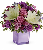 Teleflora's Pleasing Purple Bouquet | Salvy the Florist