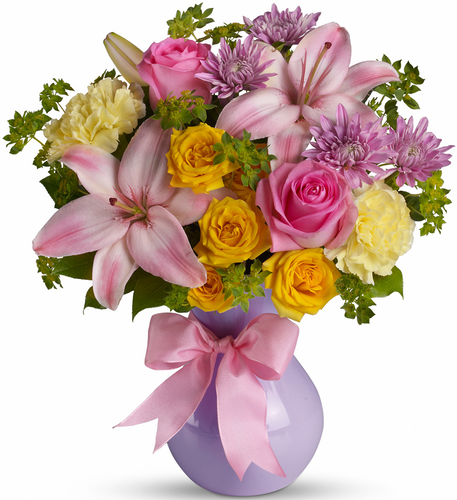 Teleflora's Perfectly Pastel | Salvy the Florist