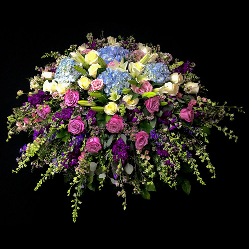 Salvy's Splendid Tribute Casket Spray | Salvy the Florist