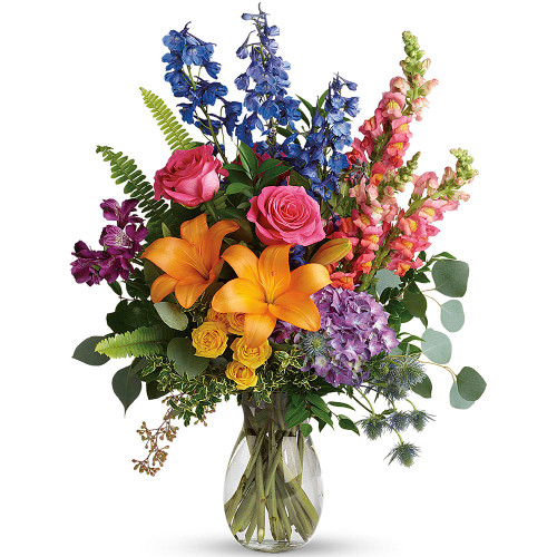 Colors Of The Rainbow Bouquet For Mother's Day | Salvy the Florist