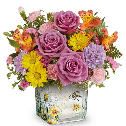 Teleflora's Floral Buzz Bouquet | Salvy the Florist