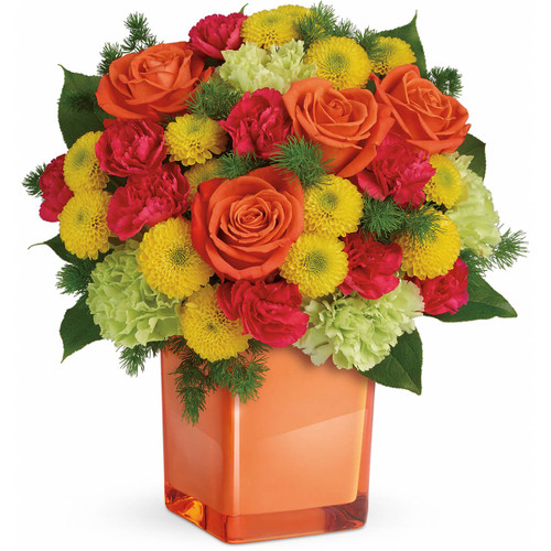 Teleflora's Citrus Smiles Bouquet