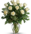 Joy of Roses Mother's Day Bouquet - 12 White Roses | Salvy the Florist