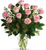 Say Something Sweet Mother's Day Bouquet - 12 Pink Roses | Salvy the Florist