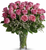 Make Me Blush Mother's  Day Bouquet - 24 Pink Roses | Salvy the Florist
