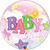 22" Baby Girl Bubble Balloon | Salvy the Florist