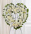 Peaceful Tribute Heart | Salvy the Florist