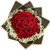 Classy Crimson: 25 Red Roses in Deluxe Wrap | Salvy the Florist