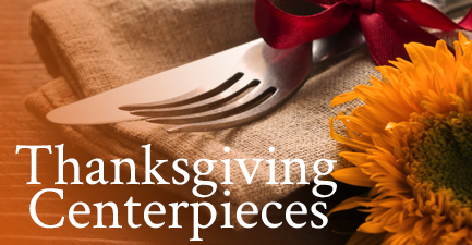 Thanksgiving Centerpieces by Salvy the Florist