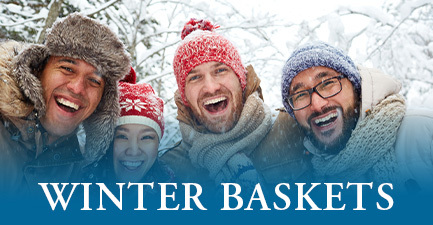 Winter Baskets by Salvy the Florist