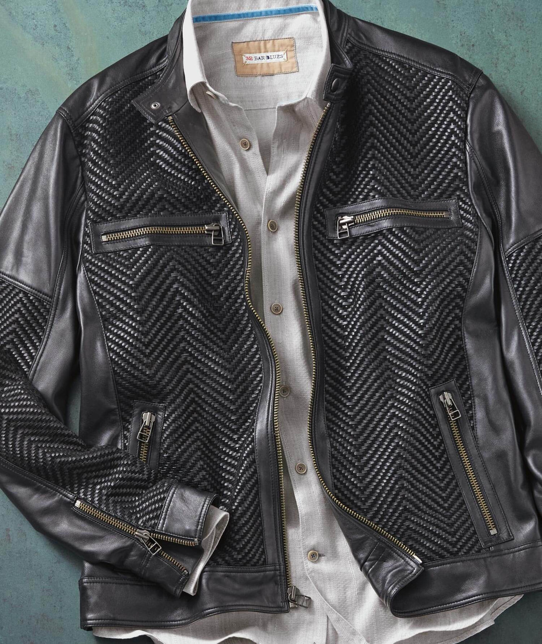 BALLANTYNEレザージャケット バランタイン レザージャケット48 Men's Chocolate Brown Button Lambskin Leather Blazer #M1181N