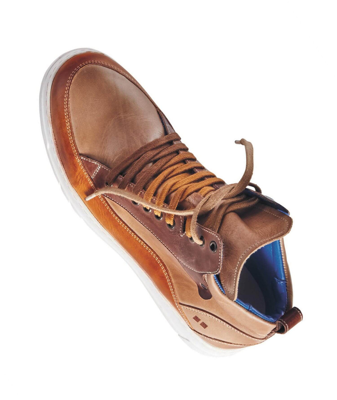 brown dress shoes white soles Berkeley Dress Sneaker 9.5 / Mogano Brown