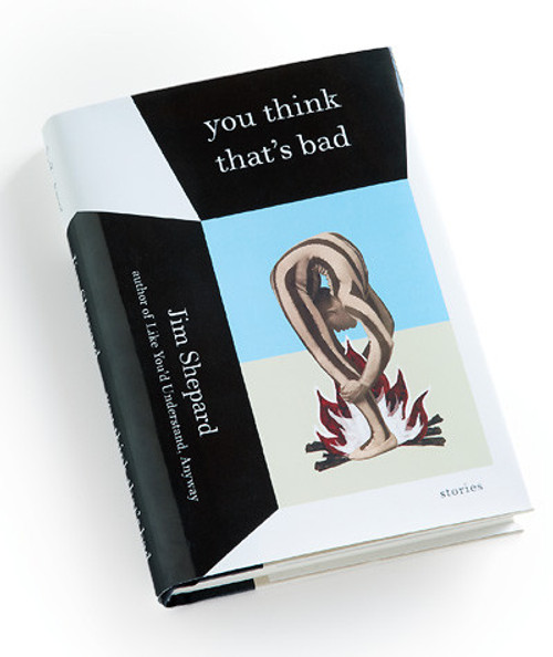 32 Bar Blues Jim Shepard - You Think That's Bad, hardcover book with artistic cover design featuring a stylized snake wrapped around a musical note.