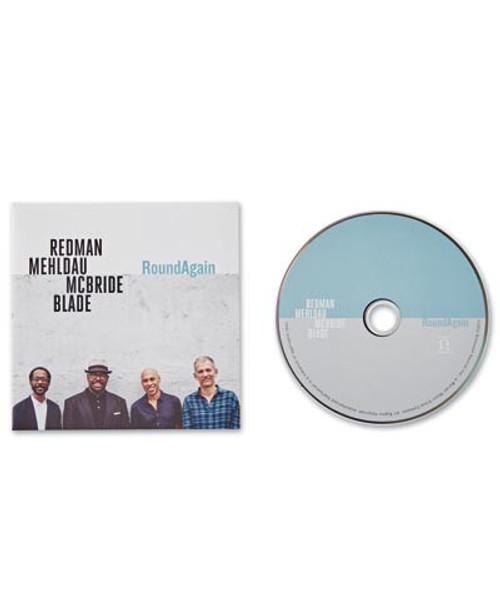 32 Bar Blues Brad Mehldau - RoundAgain, music album CD with cover art and disc, featuring jazz artists.