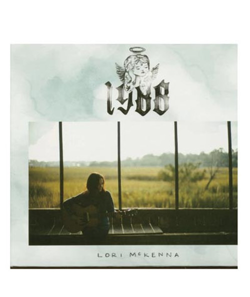 32 Bar Blues Lori McKenna - 1988, album cover featuring a woman with a guitar sitting by large windows overlooking a green field.