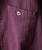 32 Bar Blues Berry Pickin' shirt, close-up of pocket detail showing maroon fabric and button.