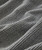 Spindrift, close-up image of fabric with gray and black pinstripes pattern.