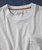 Simple Samba, Close-up of a white textured T-shirt with a ribbed pattern and a small pocket on the front.