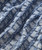 Drifting Blues, close-up of blue and gray plaid fabric showing textured woven pattern.