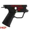 H&K MP5 40/10 4 Position (0,1,3,F Pictogram) Trigger Housing - Clipped & Pinned