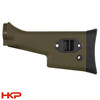 Michaels Machines Clubfoot with Heavy Rubber Buttpad Stock for HK Rifles - OD Green