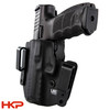 L.A.G. Tactical HK VP9 The Defender IWB/OWB LH Holster - Black