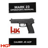 HK Mark 23 Operator's Manual