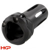 HKP 9mm A2 Style Flash Hider - 3-Lug